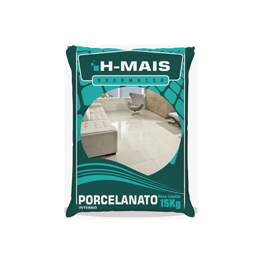 Argamassa Porcelanato Interna 15Kg H-Mais