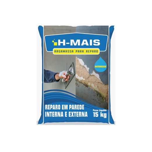 Argamassa Reparo 15Kg H-mais