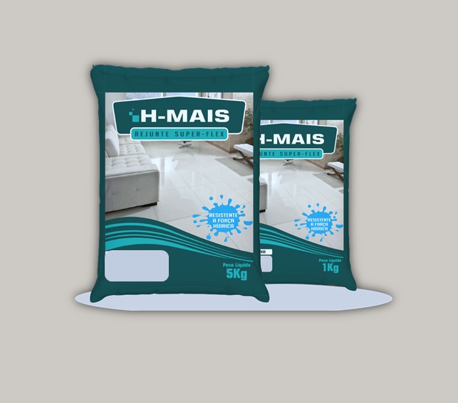 Rejunte Cinza Platina Flexivel 5kg H-mais