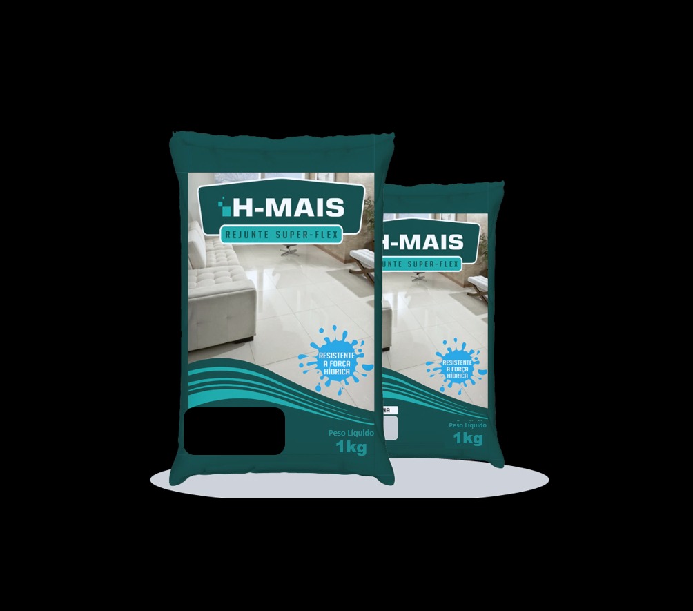 Rejunte  Preto Flexivel 1kg H-mais
