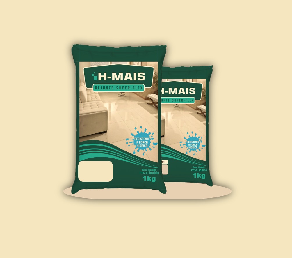 Rejunte Bege Flexivel 1kg H-mais