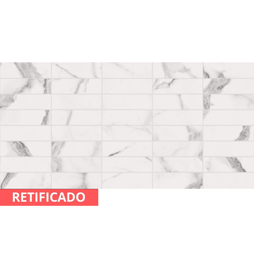 Mos Bianco Gioia RET. 30X60. A M² Pointer