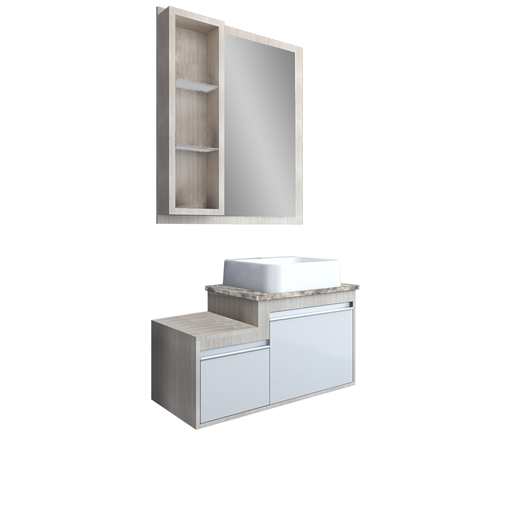 GAAM CJ.750 VERSA SUSP.C/ESPELHEIRA CB/390 BR/BR.4V