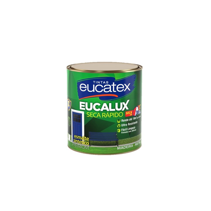 BRANCO 900mL EUCALUX SECA RÁPIDO ESMALTE PREMIUM