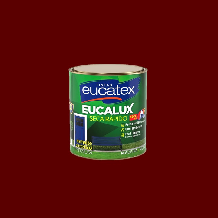 VERMELHO GOYA 900mL EUCALUX SECA RÁPIDO ESMALTE PREMIUM