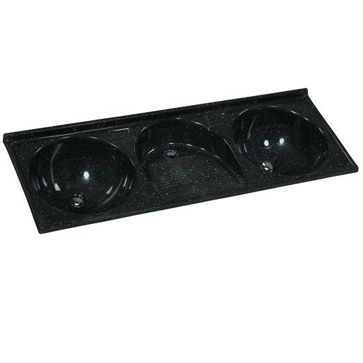 TANQUE TRIPLO MARM. SINT. 1.40X50 INDIMEL Cores Diversas