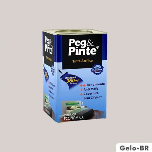 EUCATEX PEG E PINTE 18L ACRILICO GELO