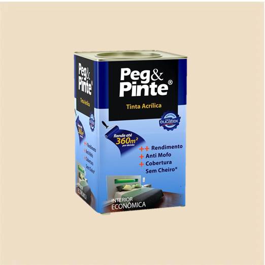 EUCATEX PEG E PINTE 18L ACRILICO PALHA SERTAO