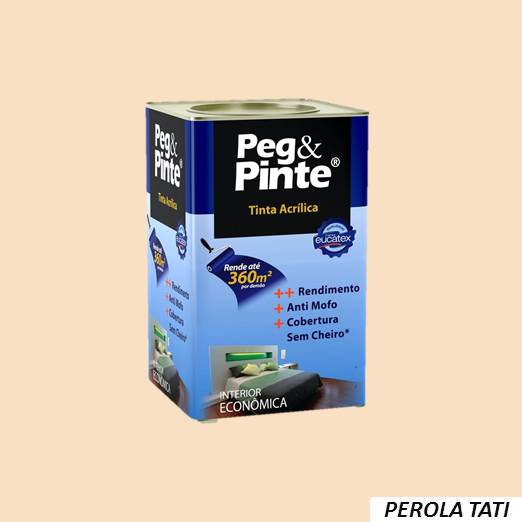 PEROLA TAITI 18L ACRILICO EUCATEX PEG E PINTE