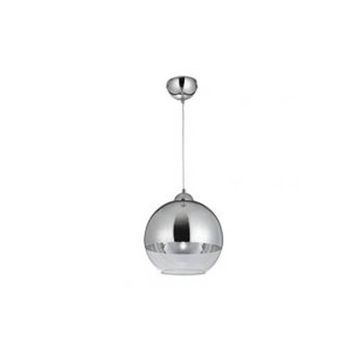 LUST PD VD 29CM 1/2 CROMADO 1XE27 AC. CROMADO BLUMENAU