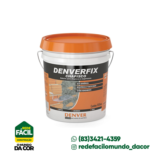DENVERFIX CHAPISCO 18LT(BIANCO)