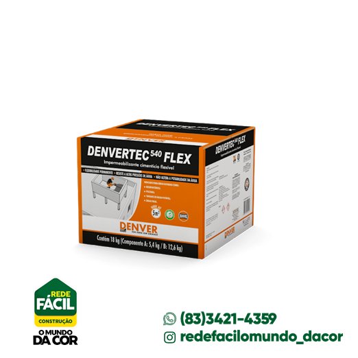 DENVERTEC 540 FLEX CAIXA 18KG(VEDATOP FLEX)