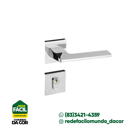 STAM FECH..803/25-ROSETA QUAD.INOX EXT (G)