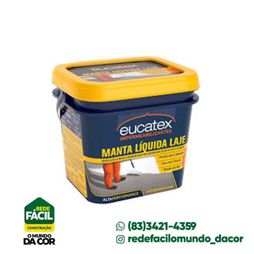 EUCATEX MANTA LIQUIDA BRANCO 4K