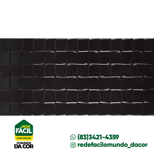 CERÂMICA 30X60 MOSAICO NERO BR A MT² POINTER