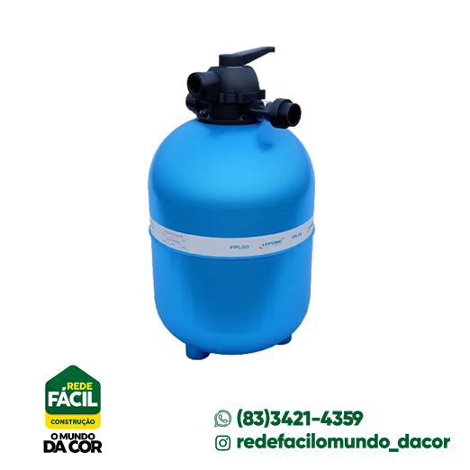 FILTRO PISCINA FPL50 50MM LEPONO