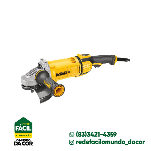 ESMERILHADEIRA ANG.7 180MM 2700W 220V DEWALT