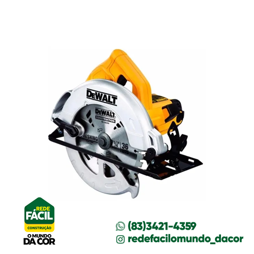 SERRA CIRCULAR 7 1/4 220V 1400W DEWALT
