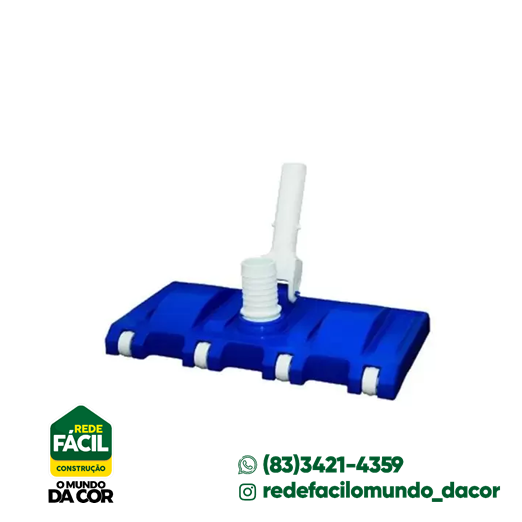 ASPIRADOR PARA/PISCINA 8 RODAS BRUSTEC