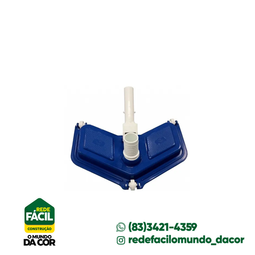 ASPIRADOR P/PISCINA 3 RODAS BRUSTEC