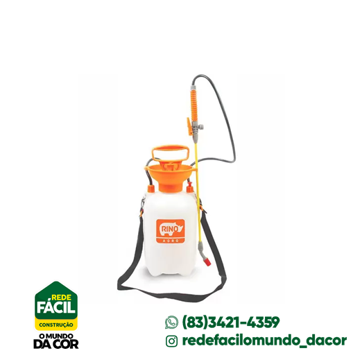 PULVERIZADOR MANUAL 5L RINO