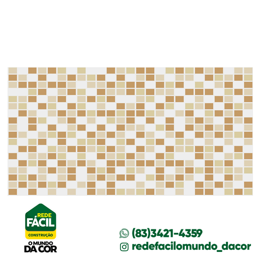 CERÂMICA33X46 CARIRI BEGE HD A MT² CERBRAS