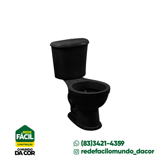 VASO ACOPLADO PRETO EVORA PT LUZARTE ESTRELA
