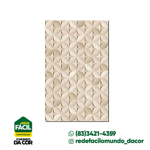 CERÂMICA 7,3X59,2 HD DOVER BEGE A MT² ARIELLE