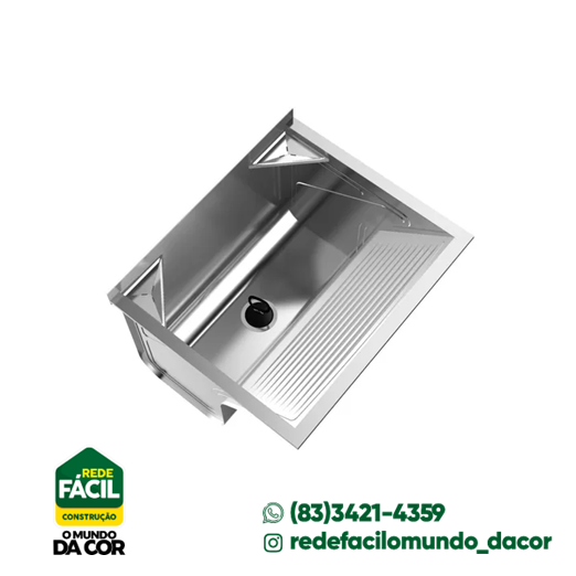 TANQUE INOX 430-500 C/SUPORTE GHELPLUS