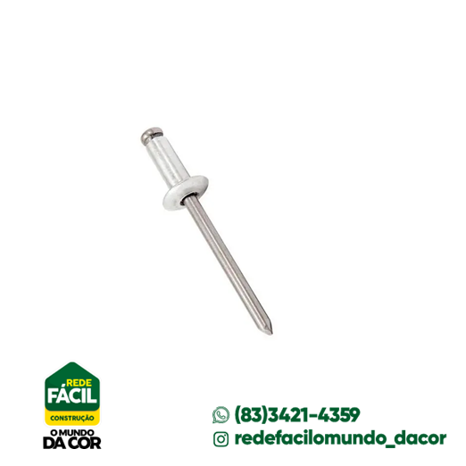 REBITE 425 4,0X25MM C/1000UN JOMARCA