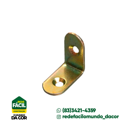 CANTONEIRA METAL 20X20 BIC DIVERSOS