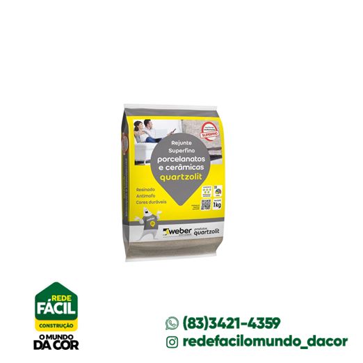 REJUNTE 1KG BEGE PARA/PORCELANATO QUARTZOLIT