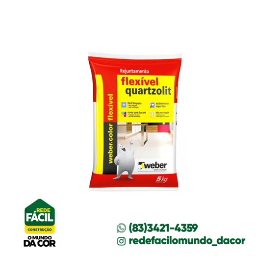 REJUNTE 5KG BRANCO QUARTZOLIT