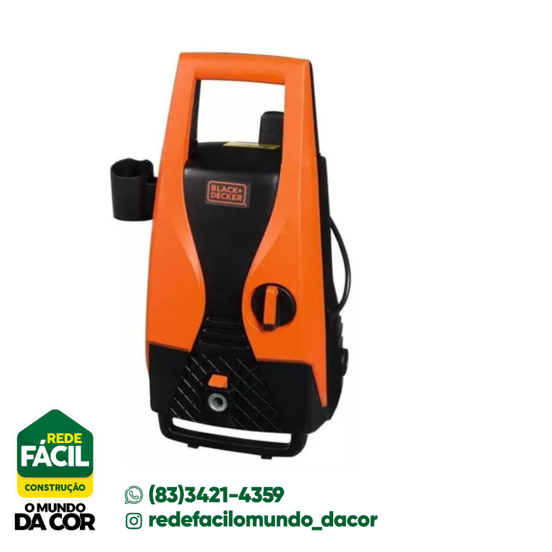 LAVADORA ALTA PRESSAO 1400W 220V 1512 BLACK&DECKER