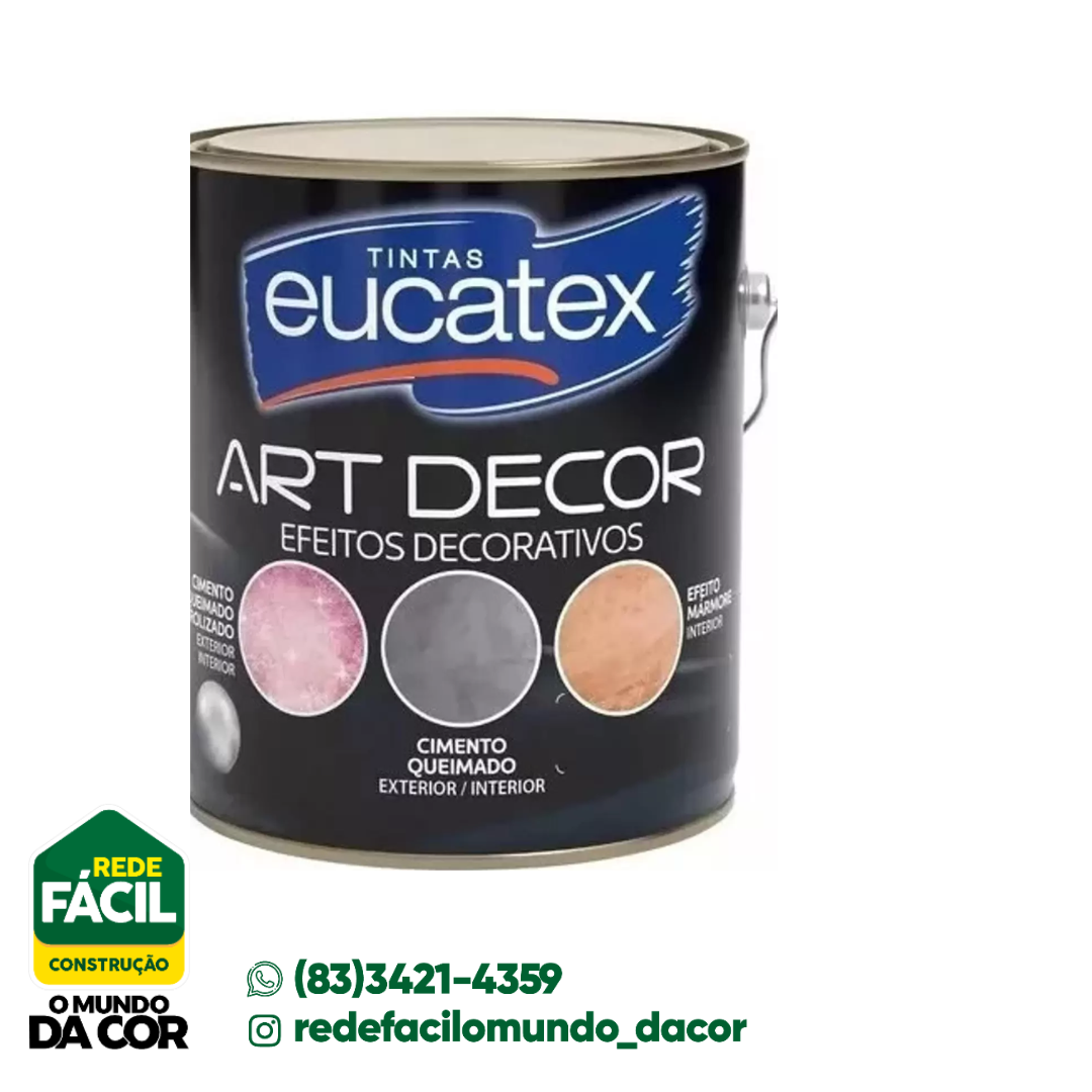 EUCATEX BASE EFEITO MARMORE 3,7KG GL
