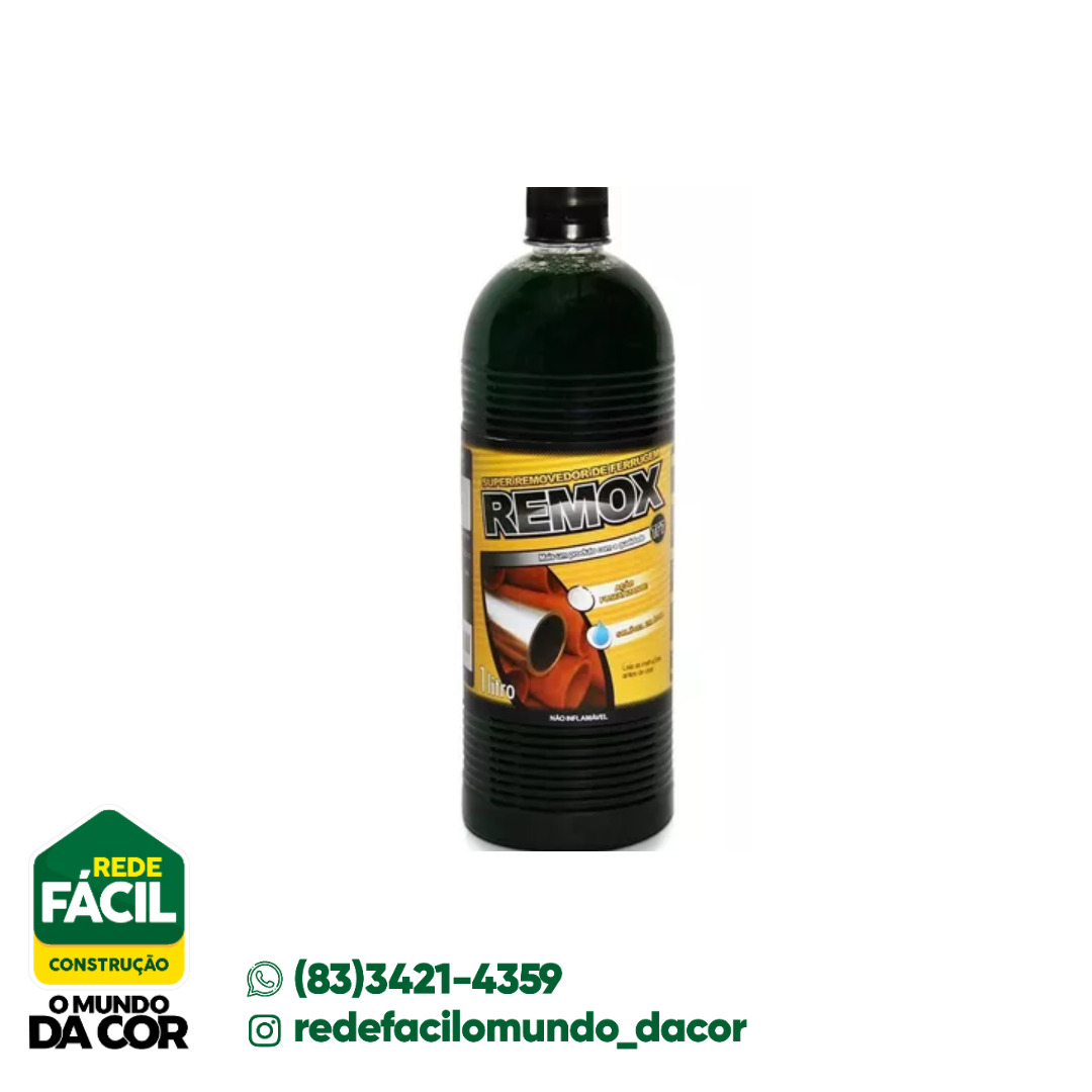 REMOVEDOR DE FERRUGEM 500ML REMOX