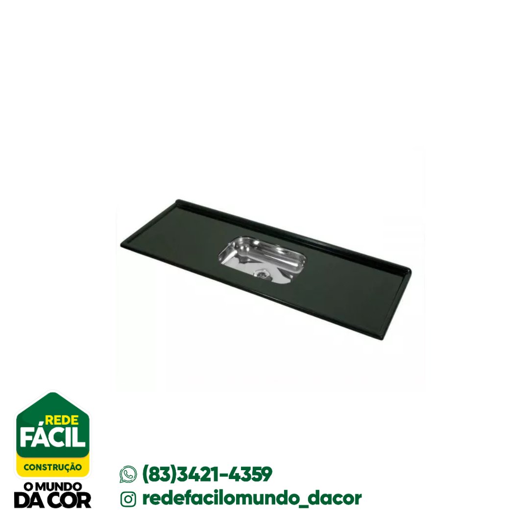 DECORA PIA 120X54 VD ROMANO BJ INOX DECORALITA