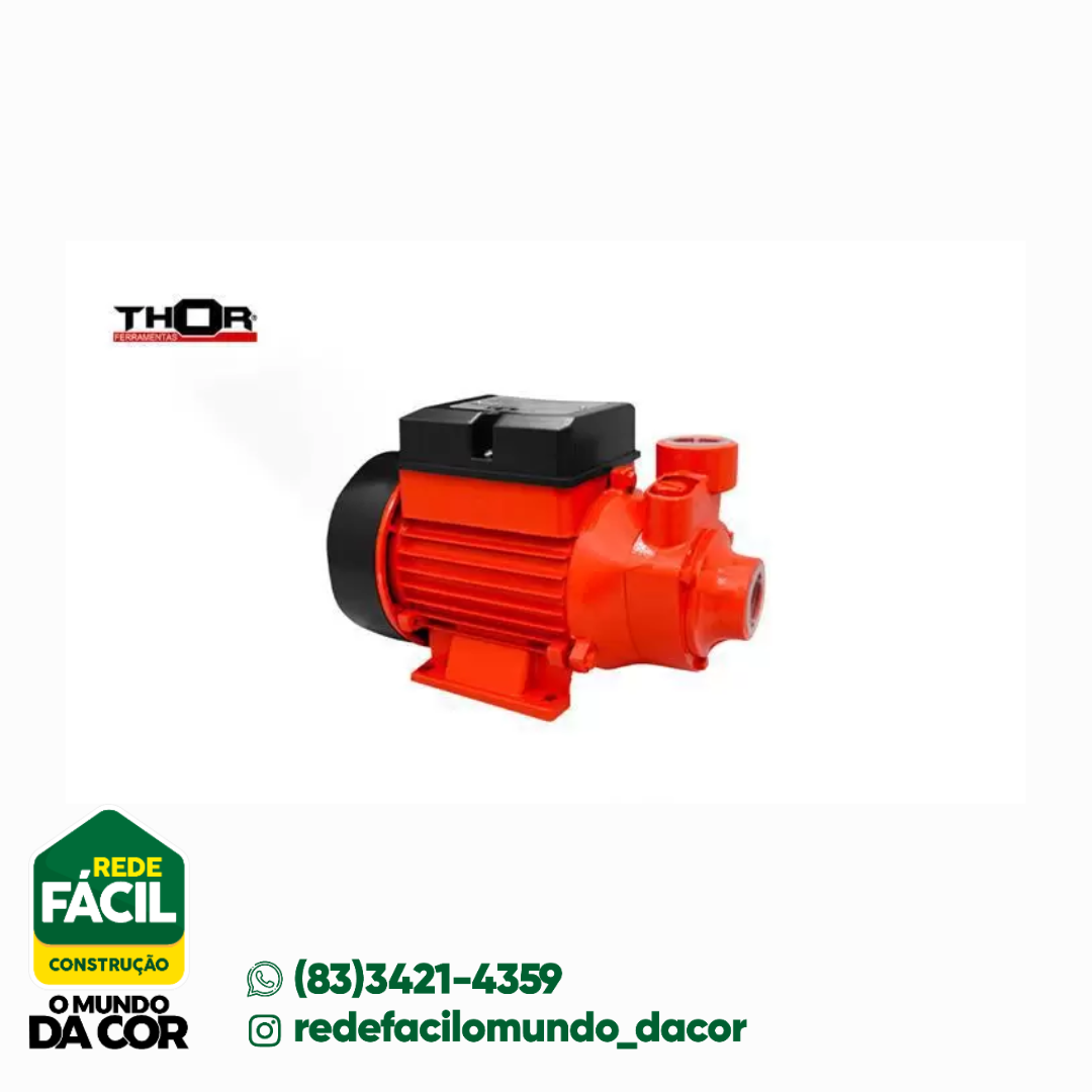 MOTOBOMBA 1/2CV 370W 220V THOR