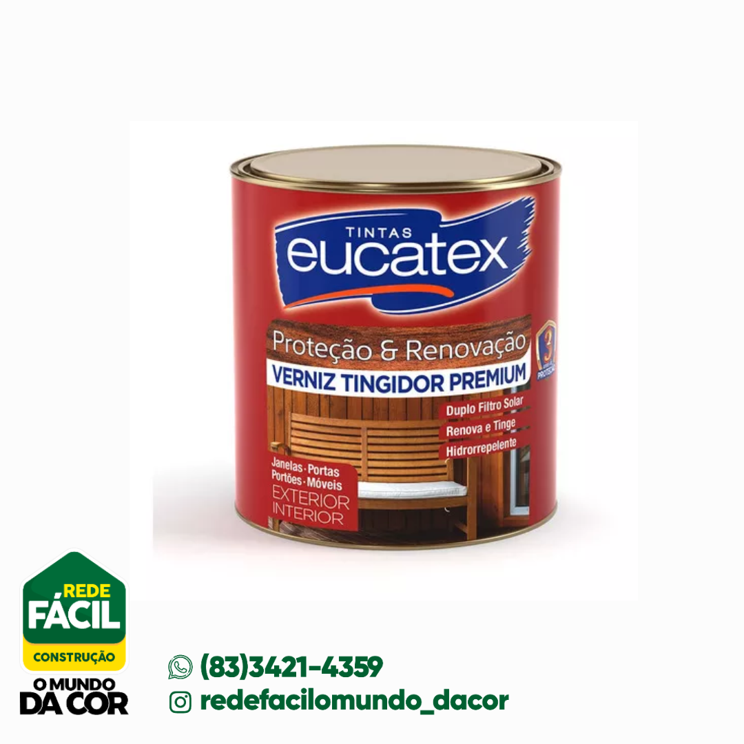 EUCATEX VERNIZ IMBUIA 0.900ML