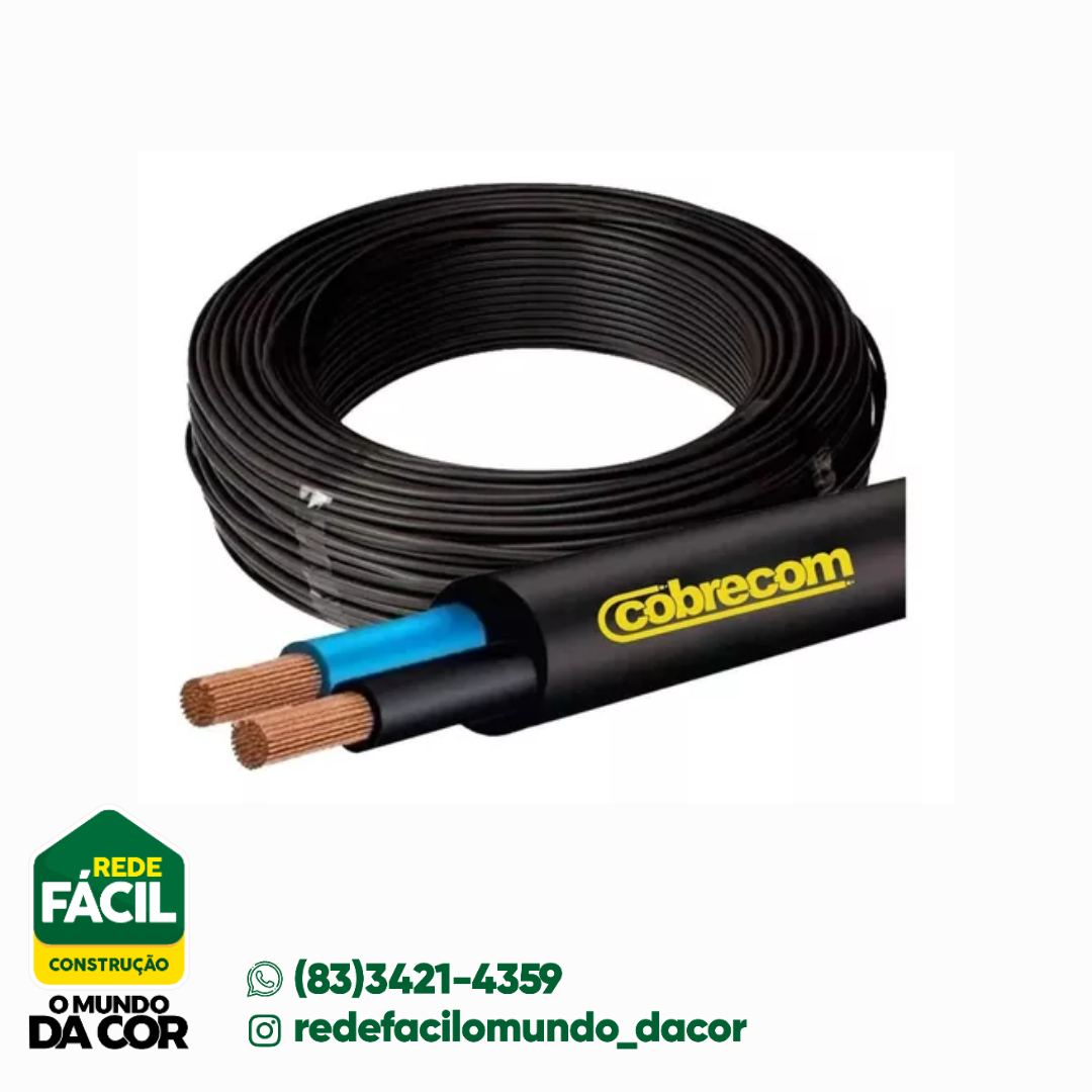 CABO FLEX PP 2 X0.50MM COBRECOM