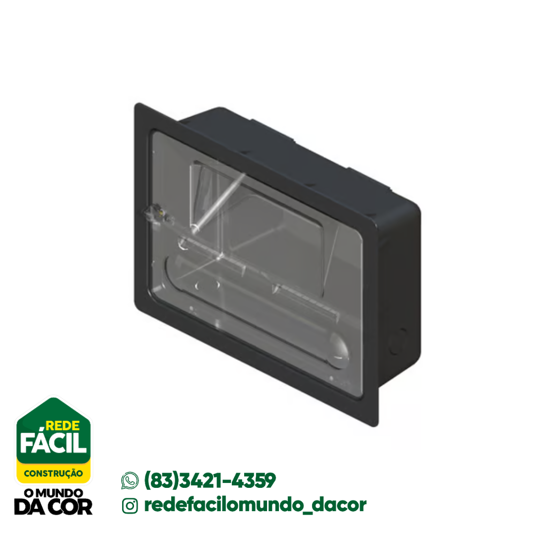 CAIXA HIDROMETRO CAGEPA P/PAREDE TAF