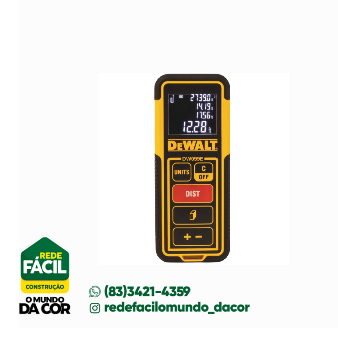 TRENA LASER DIGITAL 30MT DEWALT