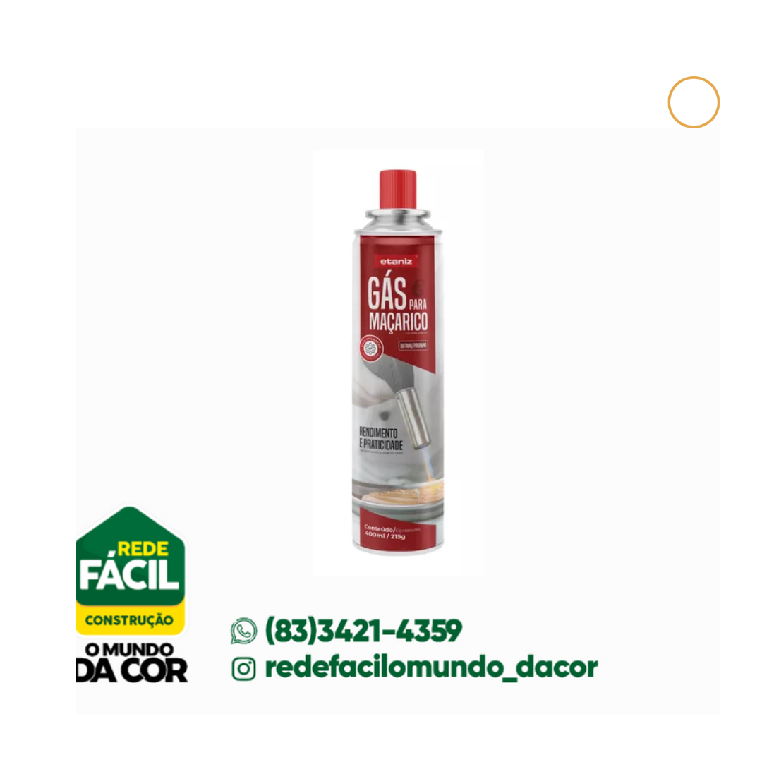 GAS MACARICO 400ML ETANIZ