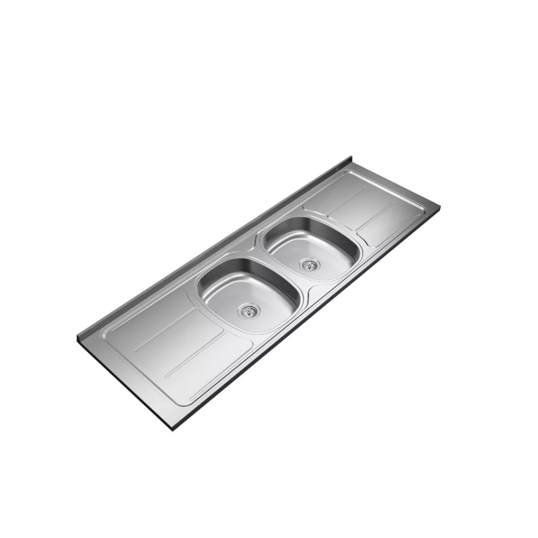 PIA INOX 2.00MT ESC. STANDARD DUPLA INOXSUL