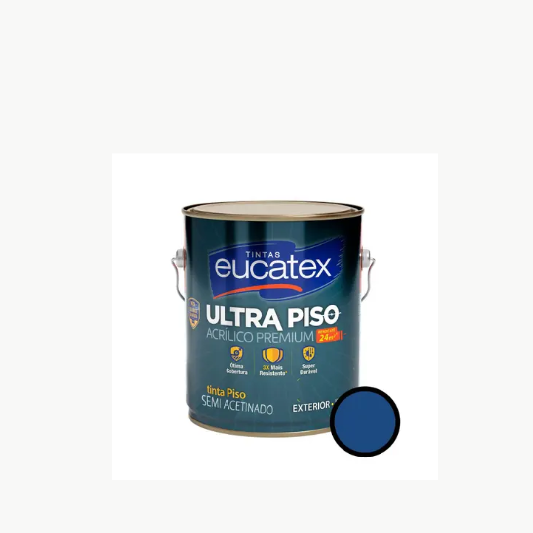 EUCATEX ULTRA PISO AZUL 18L
