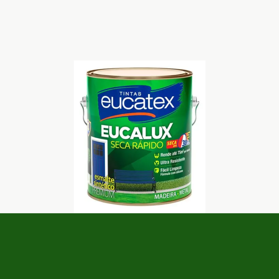 EUCATEX ESM.3,6L VERDE FOLHA