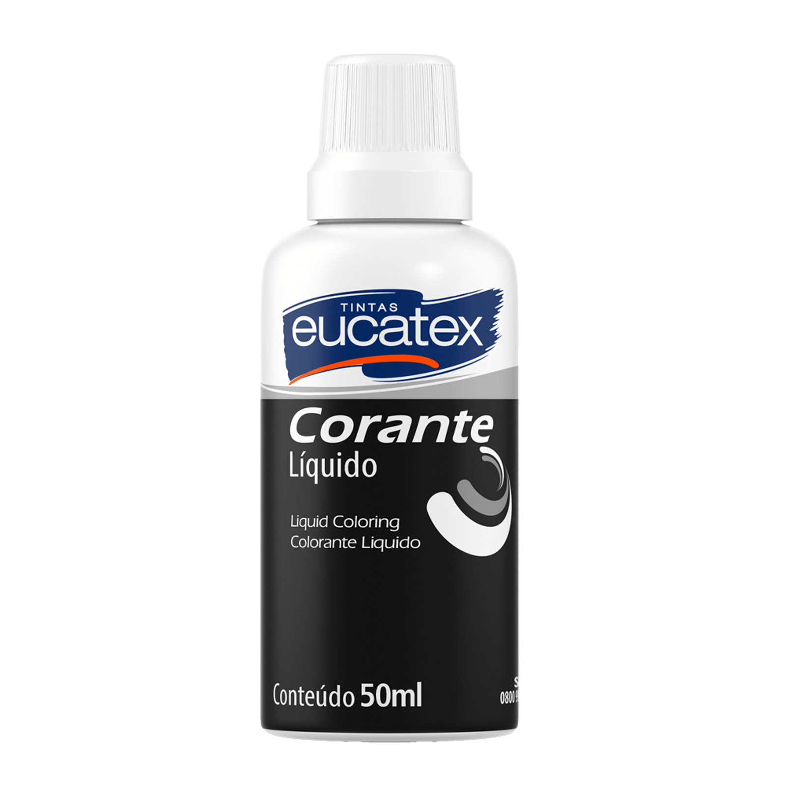 EUCATEX CORANTE PRETO 50ML