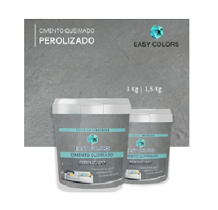 CIMENTO QUEIMADO PER.PRATA NB 1,5KG EASY COLORS