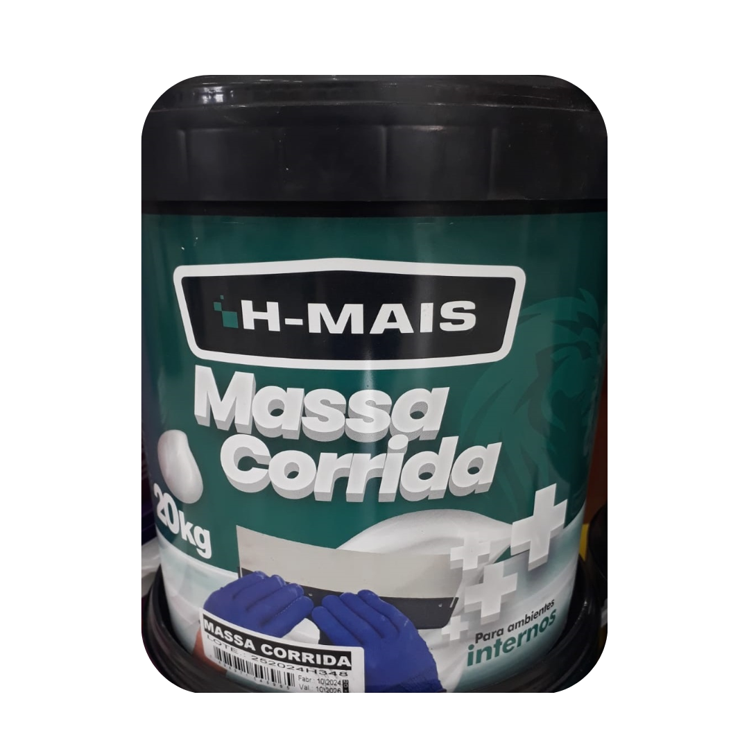 MASSA CORRIDA 20KG H-MAIS