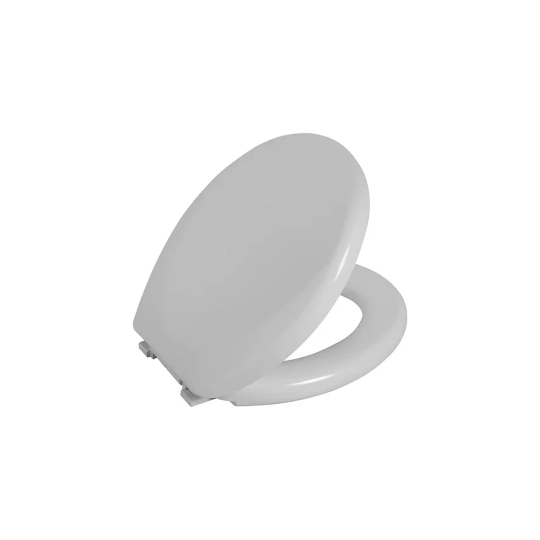 ASSENTO ALMOFADADO OVAL BRANCO